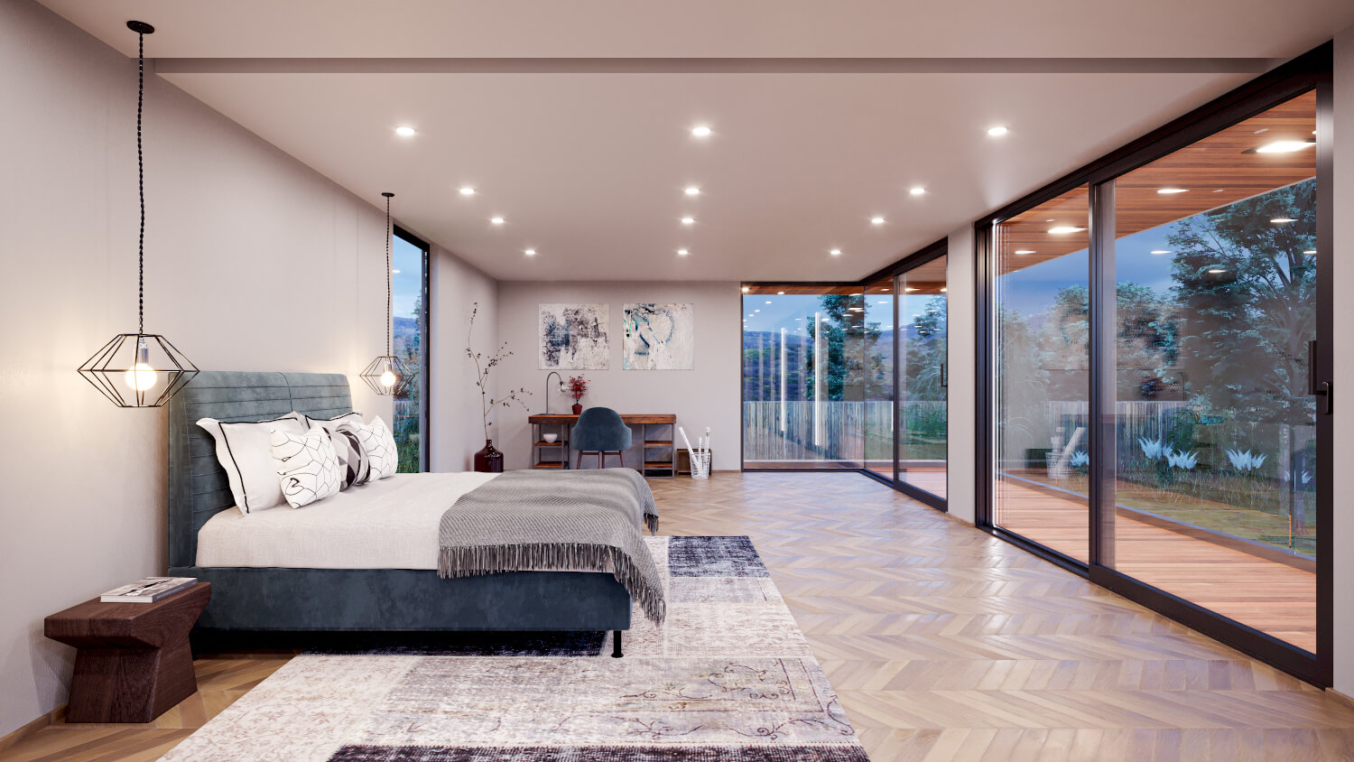 Mountains in the Clouds